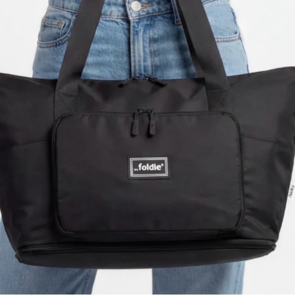 Foldie Black Travel Bag for Women